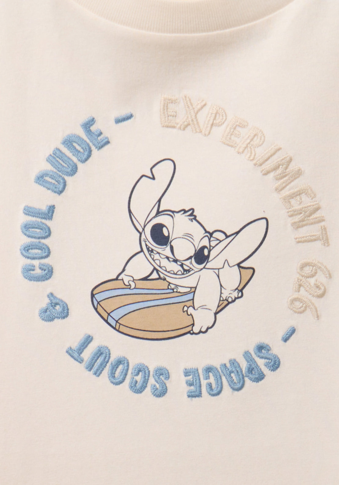 Stitch Surf T-shirt - White