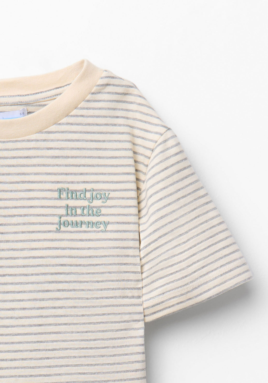 Striped T-Shirt - Cream