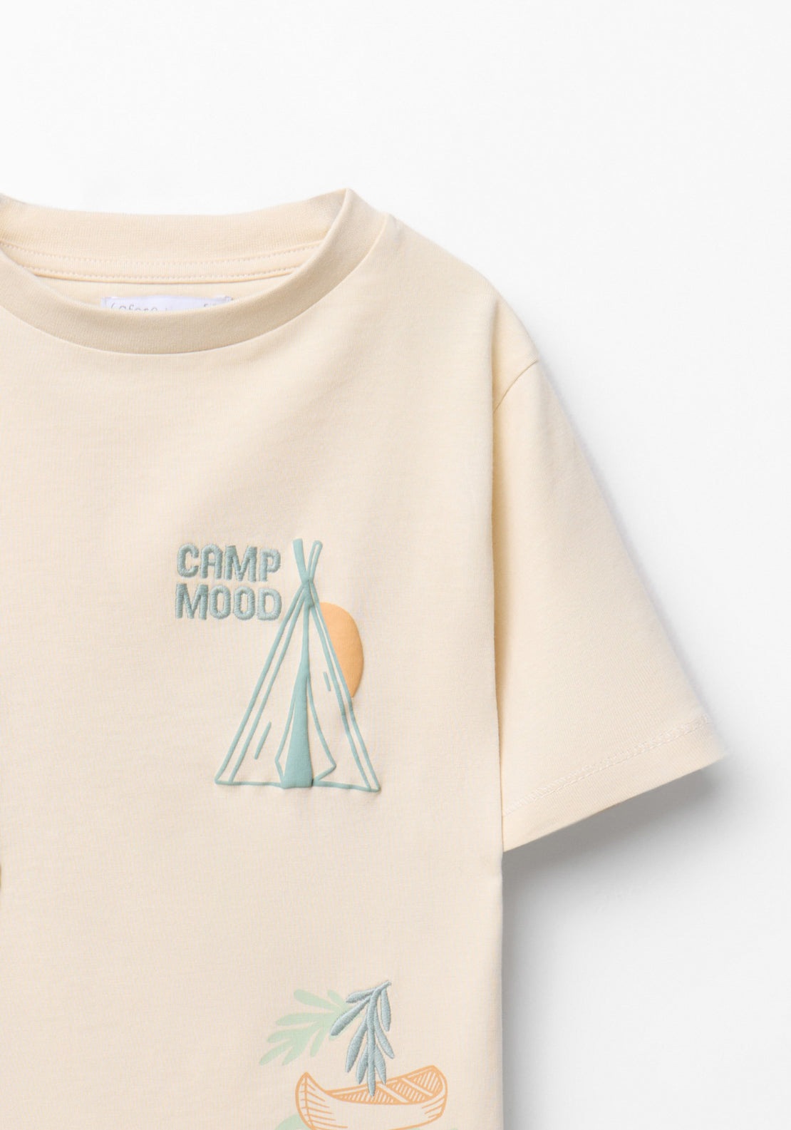 Short Sleeved T-Shirt - Cream