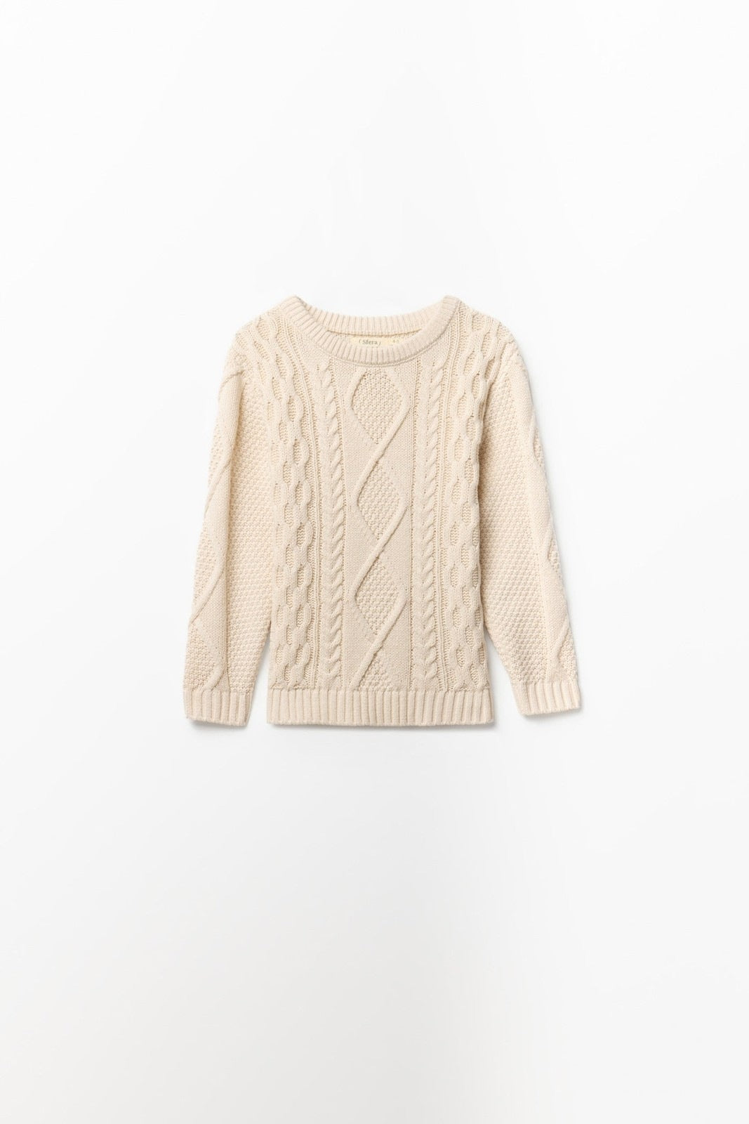 Cable Knit Jumper - Cream