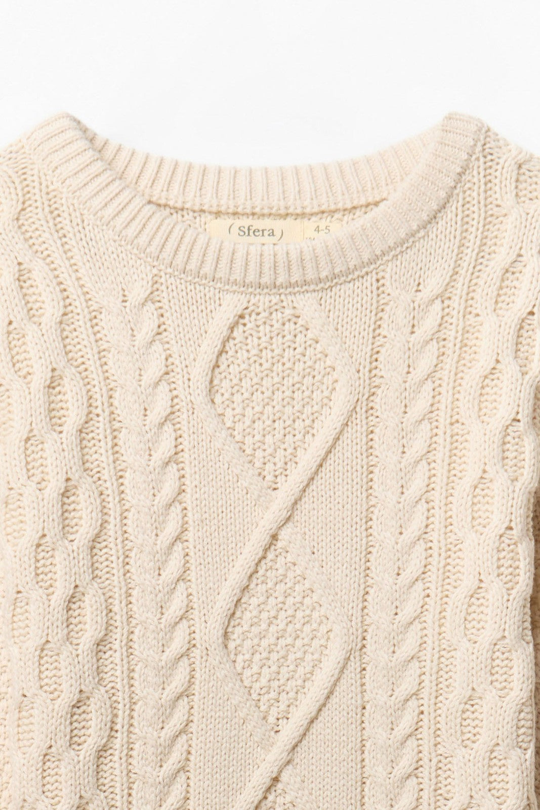 Cable Knit Jumper - Cream