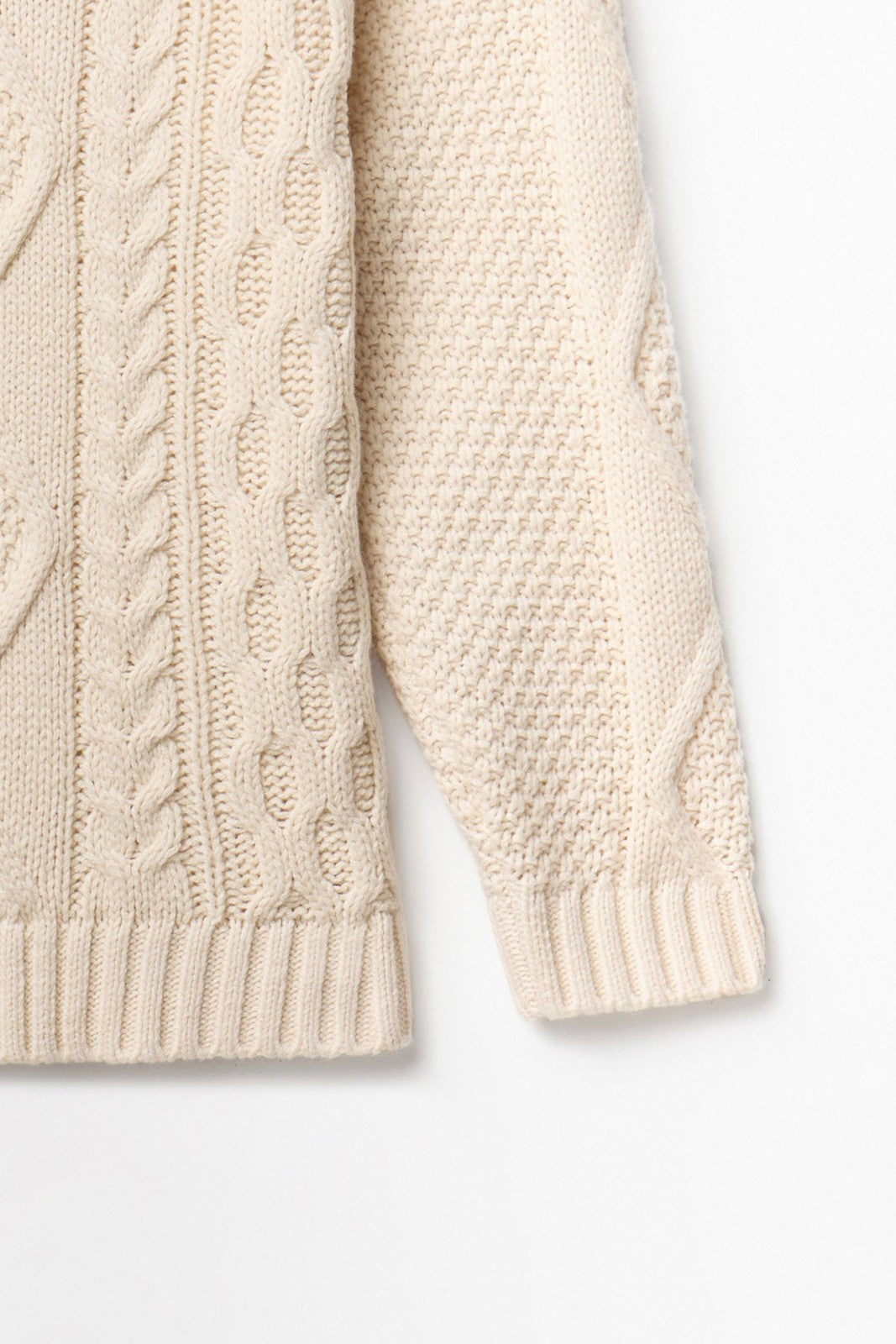 Cable Knit Jumper - Cream