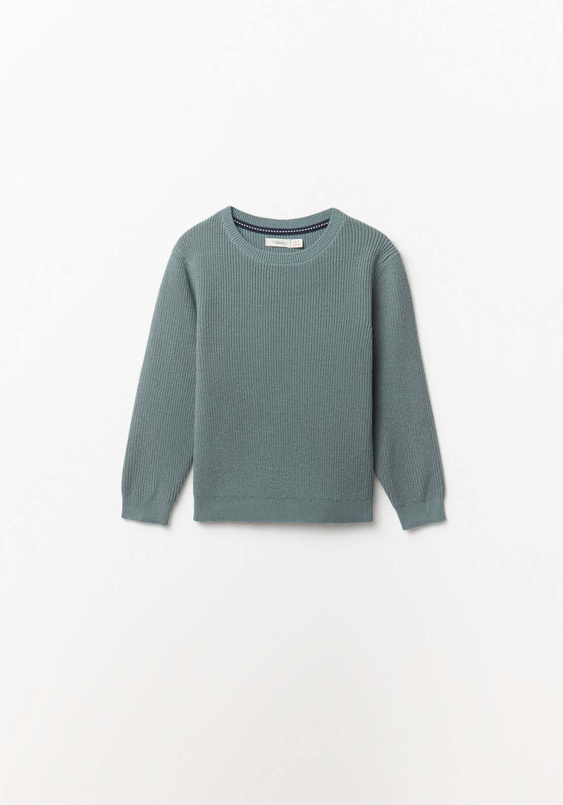 Basic Sweater - Blue Petrol