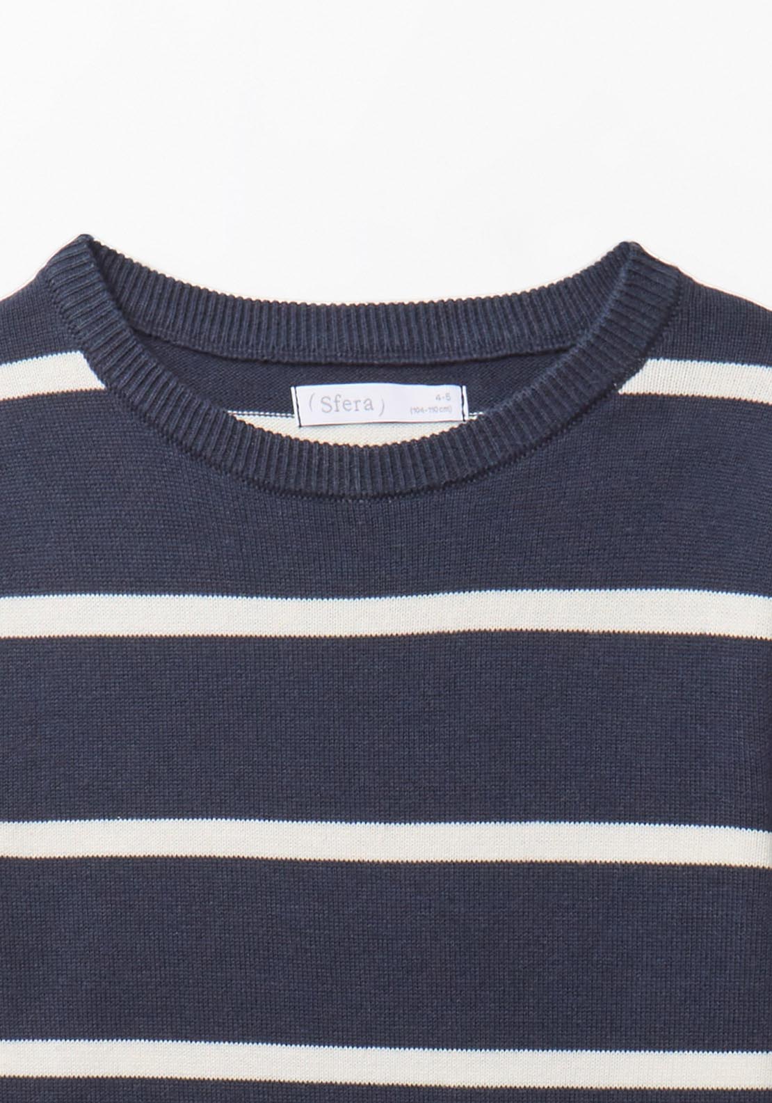 Basic Stripe Sweater - Blue
