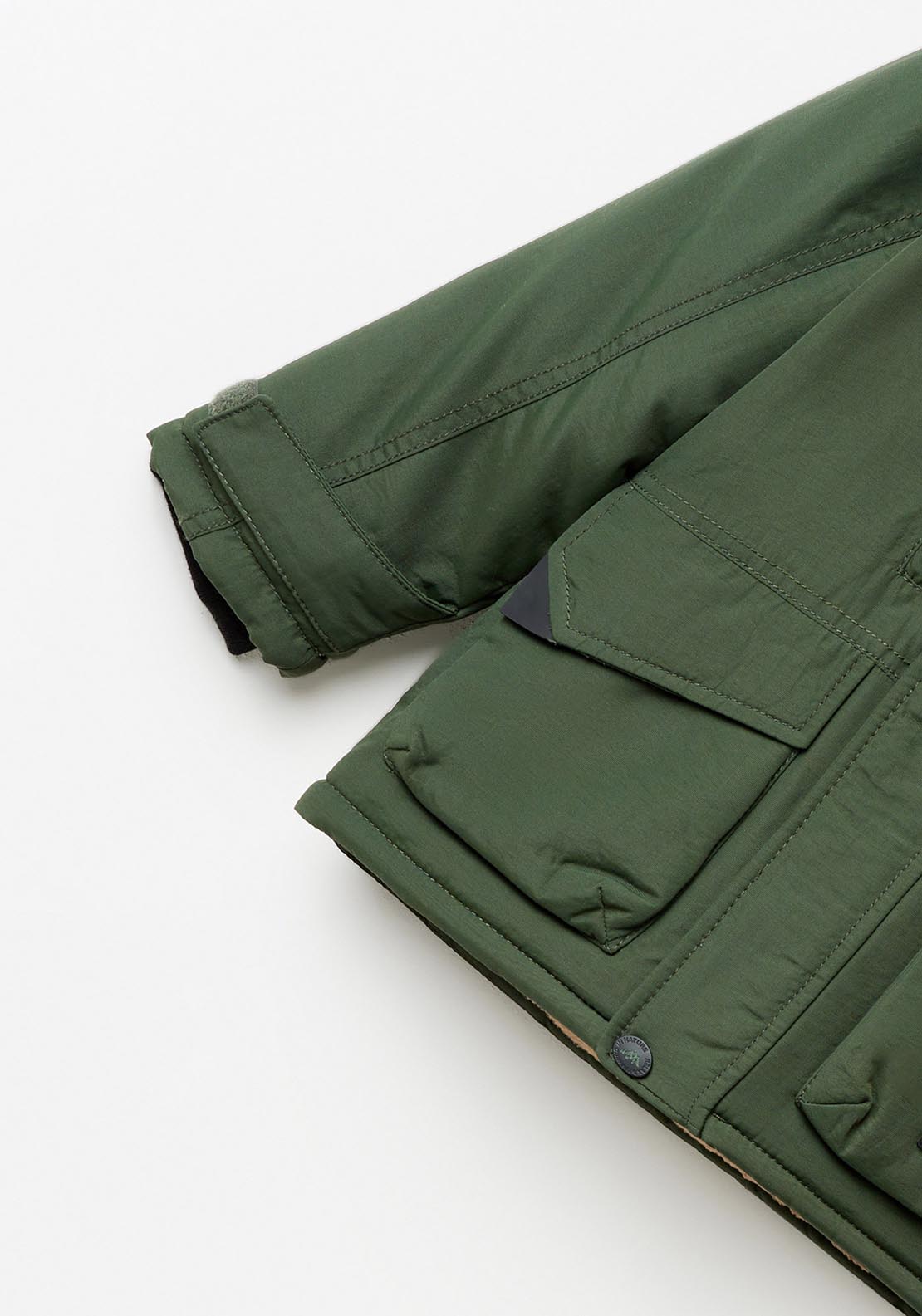 Sfera Hooded parka - Green Kakhi 4 Shaws Department Stores