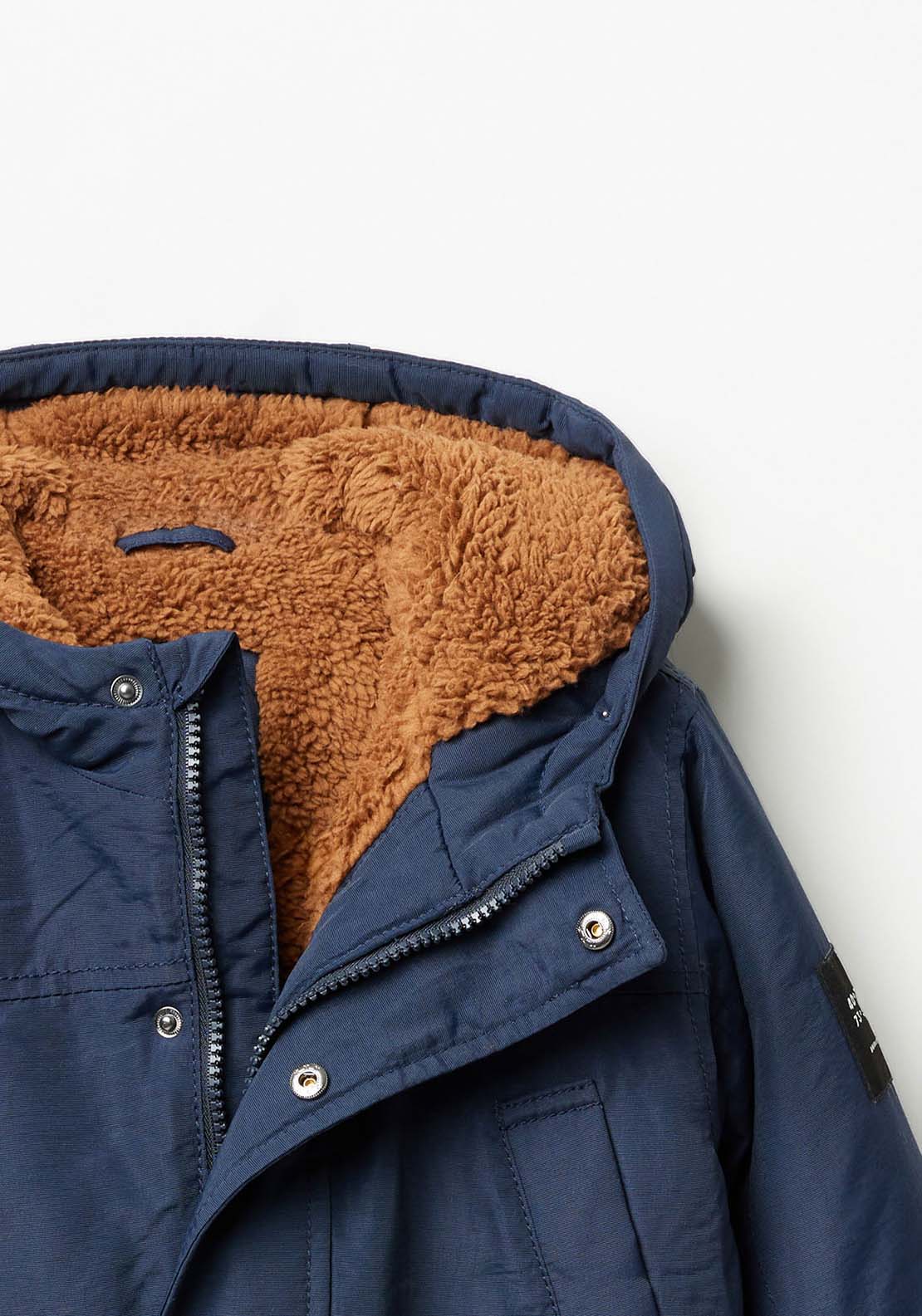 Sfera Boy Parkar Jacket - Navy 3 Shaws Department Stores