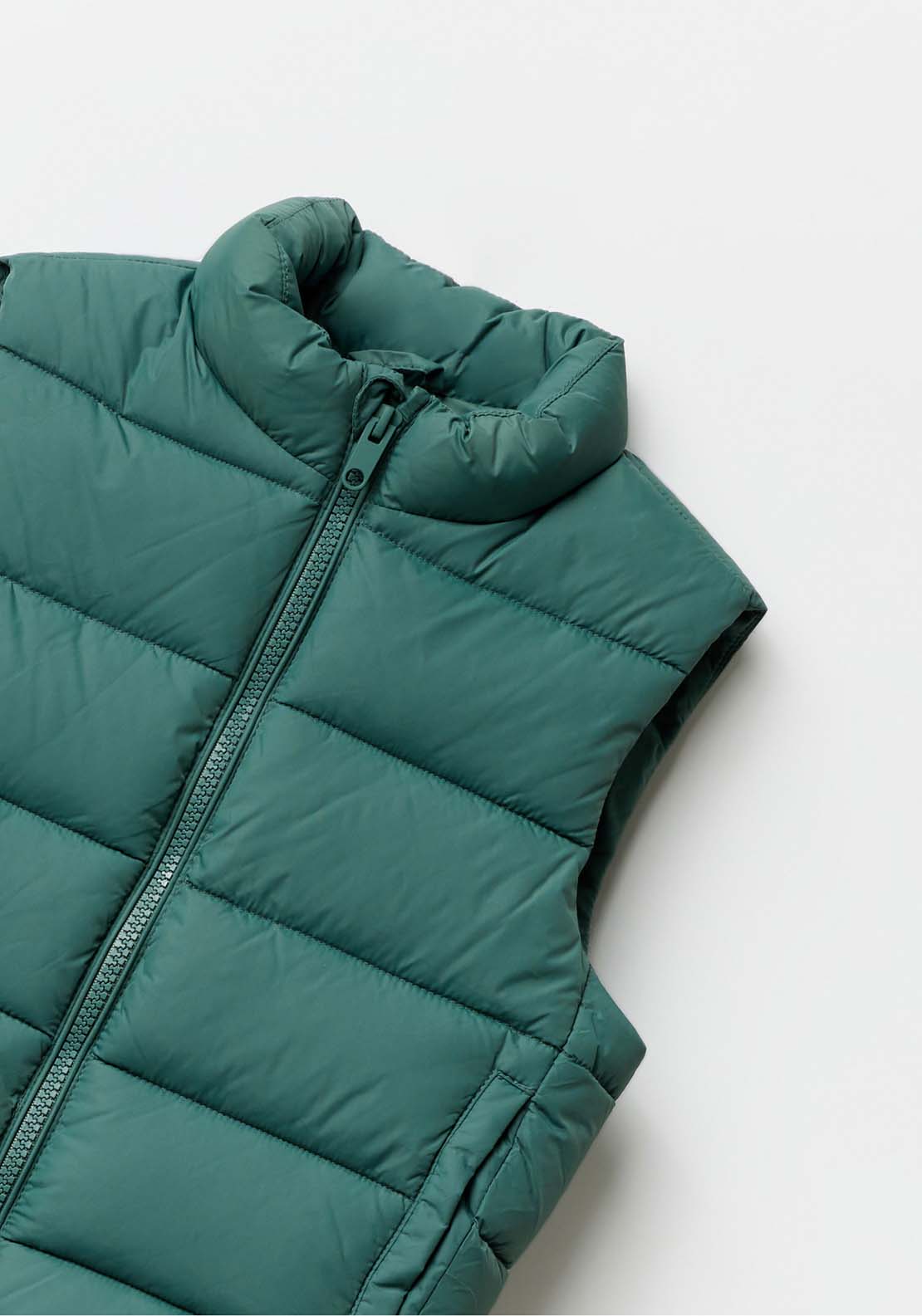 Sfera Plain Gilet - Green Acid 3 Shaws Department Stores