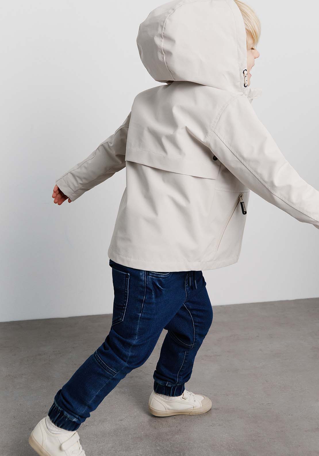 Sfera Hooded windcheater - White 3 Shaws Department Stores