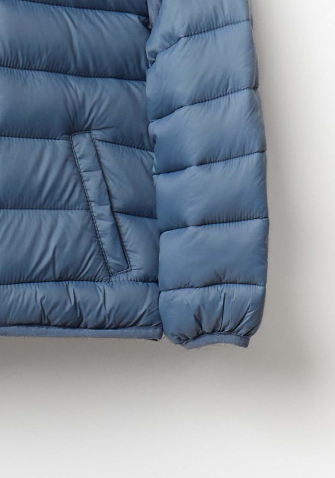 Lightweight Quilted Jacket - Blue Petrol