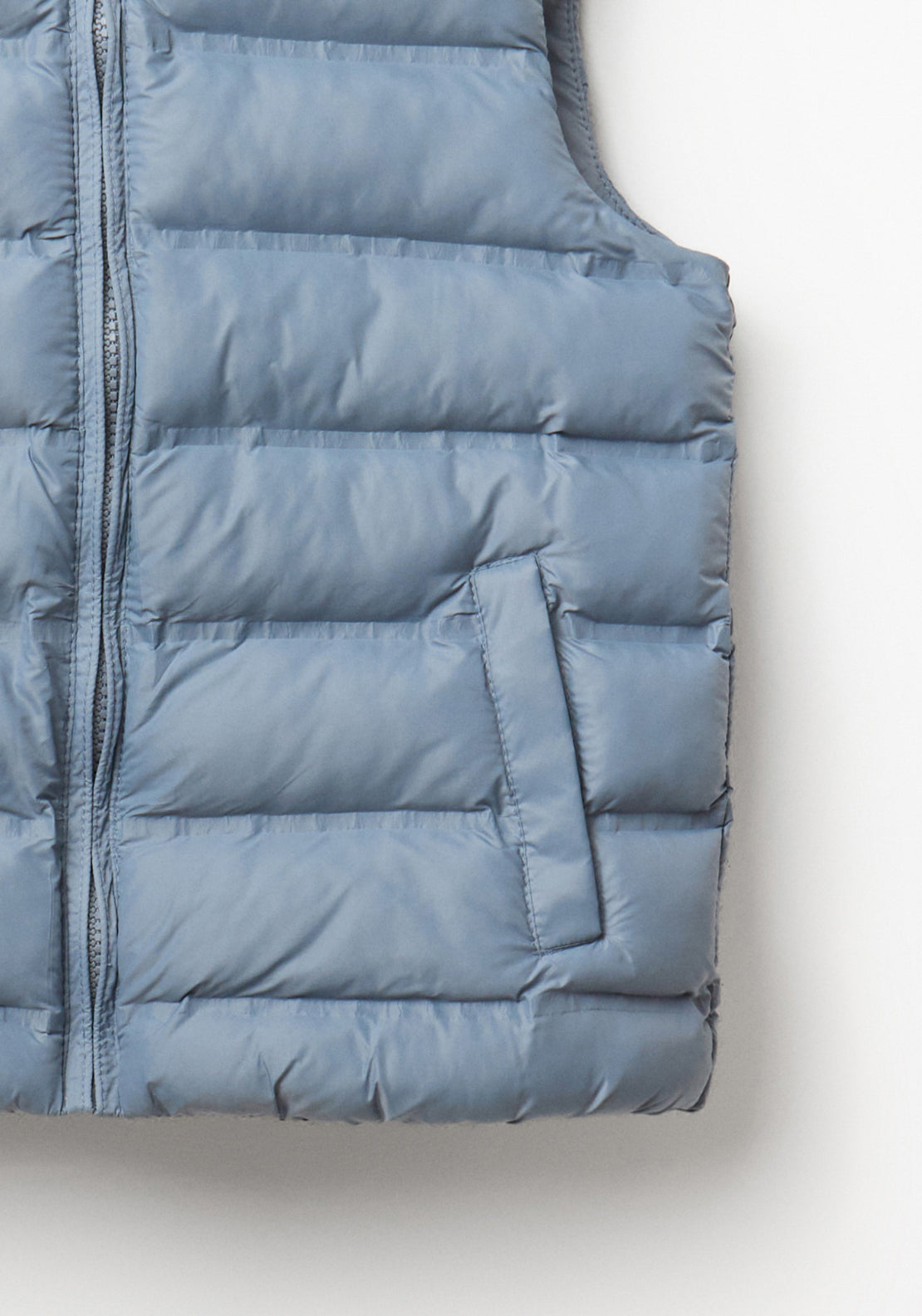 Plain Gilet - Blue