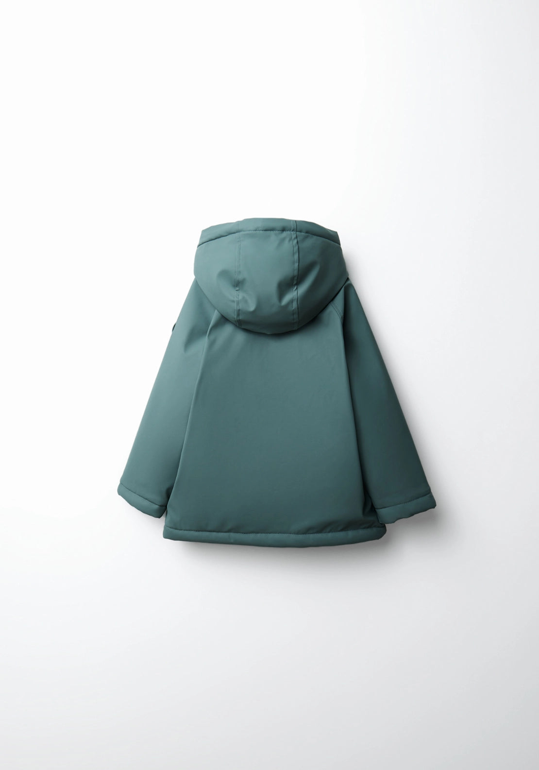 Water Resistant Hooded Coat - Green