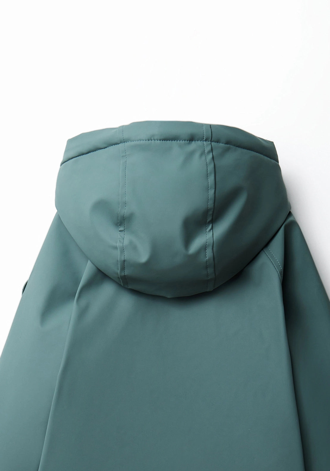 Water Resistant Hooded Coat - Green