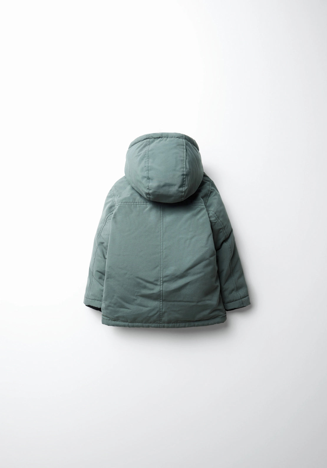 Hooded Parka Jacket - Green
