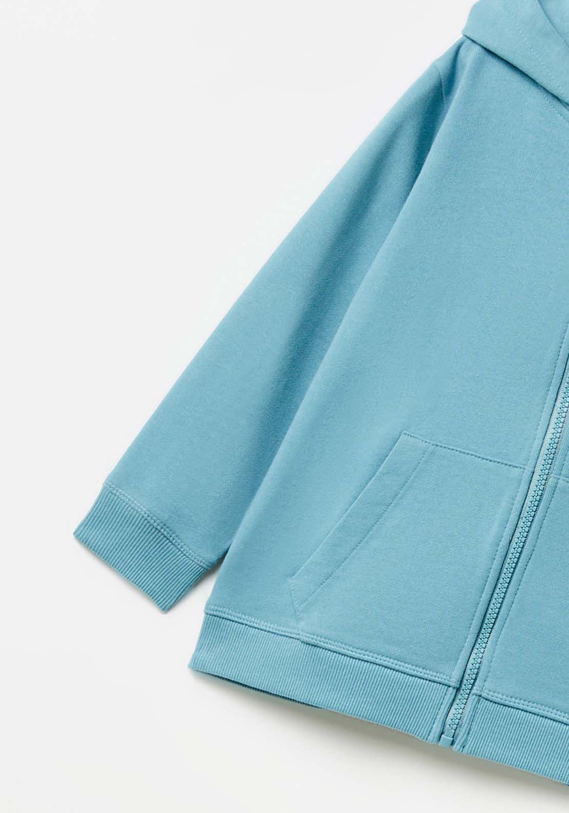 Sfera Zip Up Sweatshirt - Blue 4 Shaws Department Stores