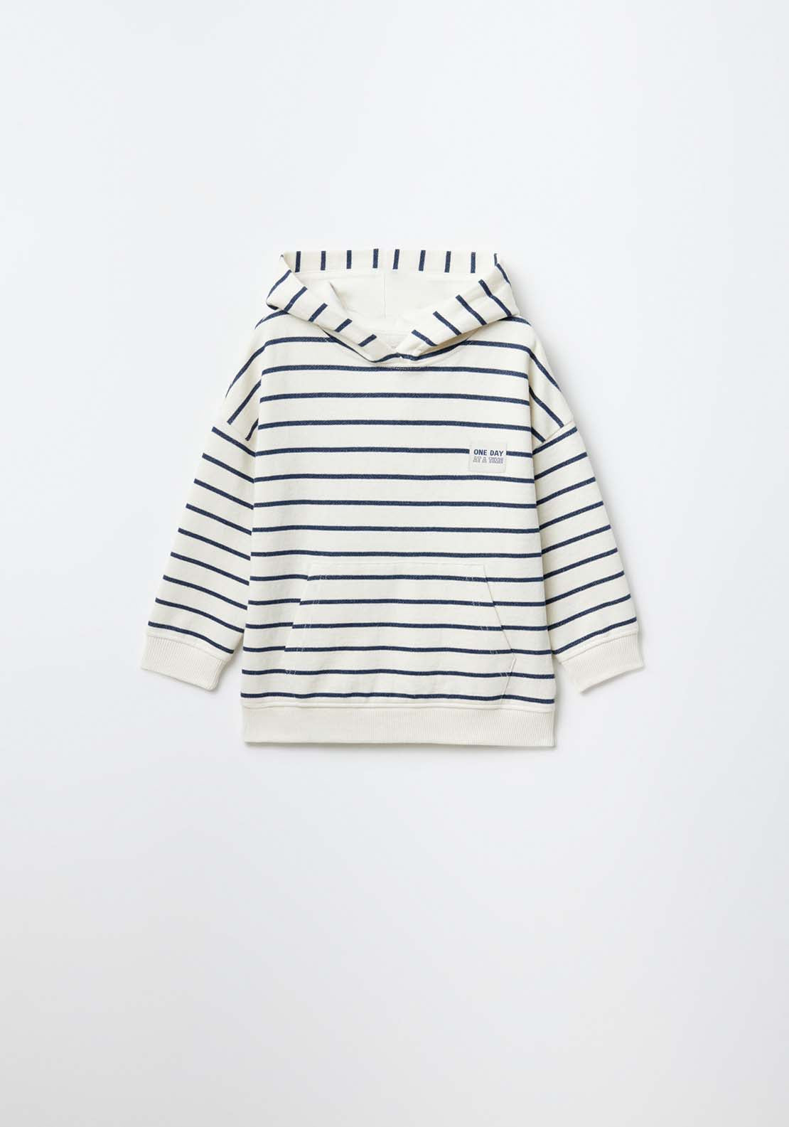 Sfera Stripes hoodie - White Off 5 Shaws Department Stores