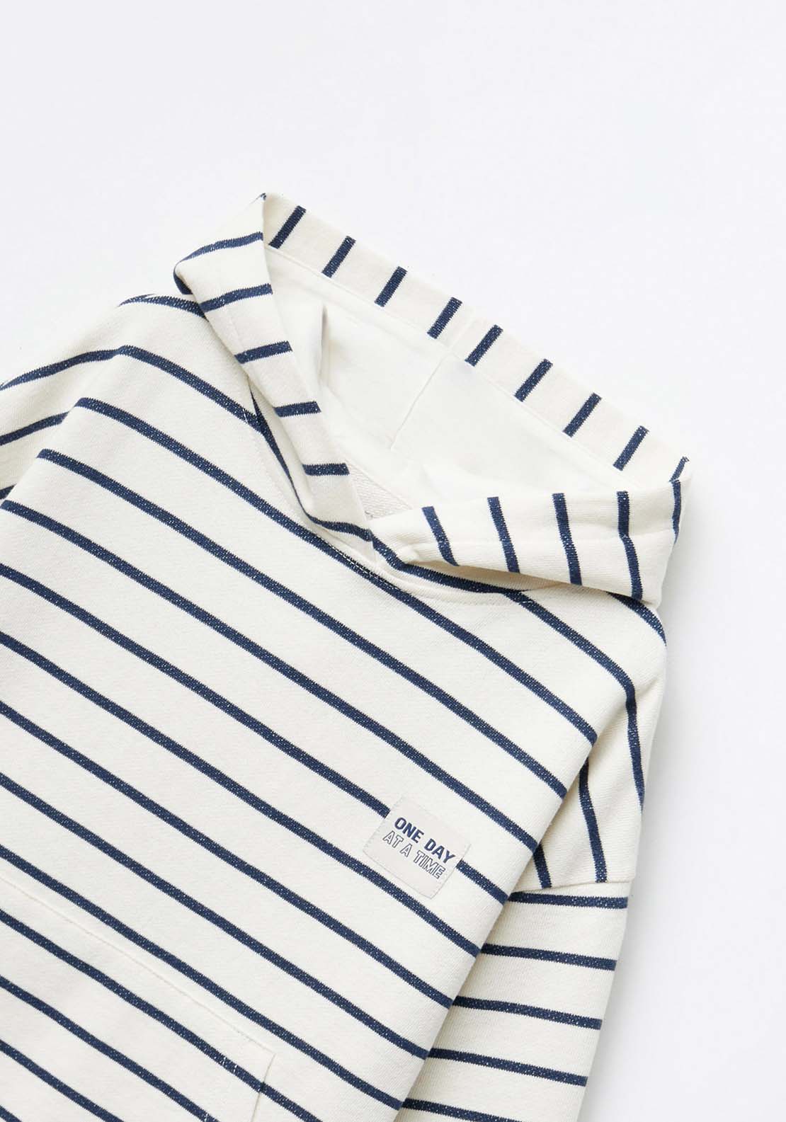 Sfera Stripes hoodie - White Off 8 Shaws Department Stores