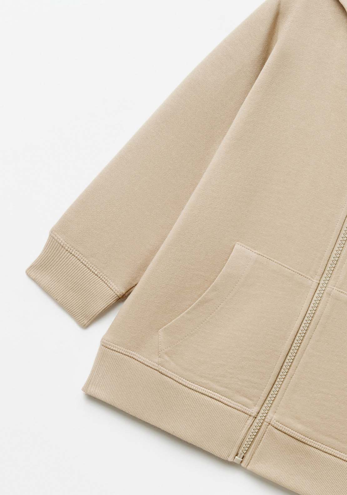 Sfera Basic printed sweatshirt - Beige / Camel 3 Shaws Department Stores