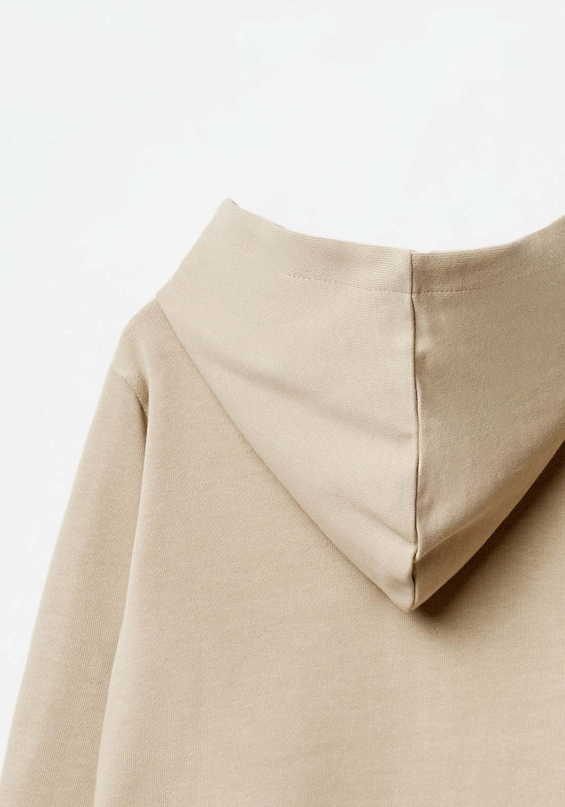 Sfera Basic printed sweatshirt - Beige / Camel 1 Shaws Department Stores