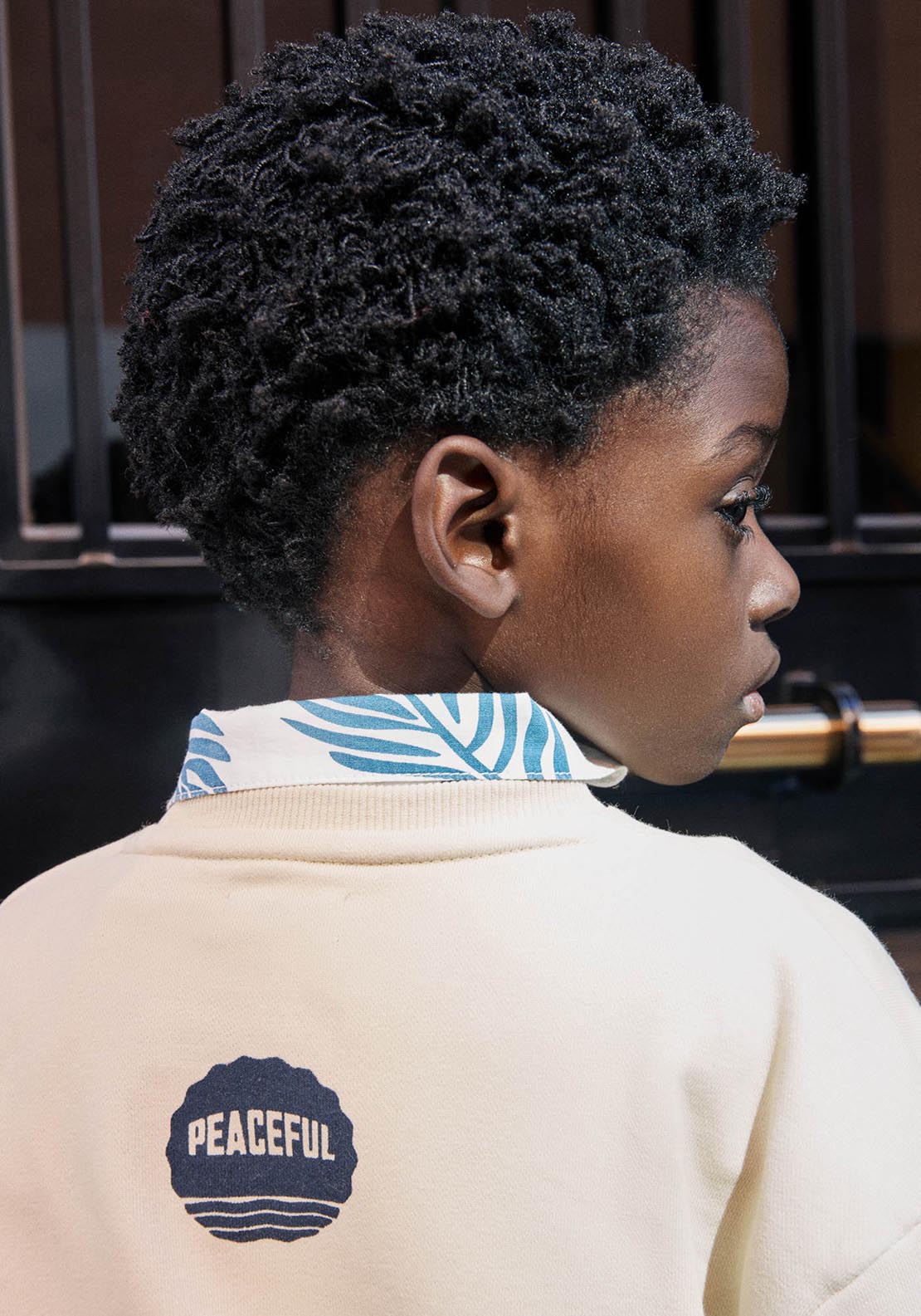 Sfera Embellished Sweatshirt - Cream 5 Shaws Department Stores