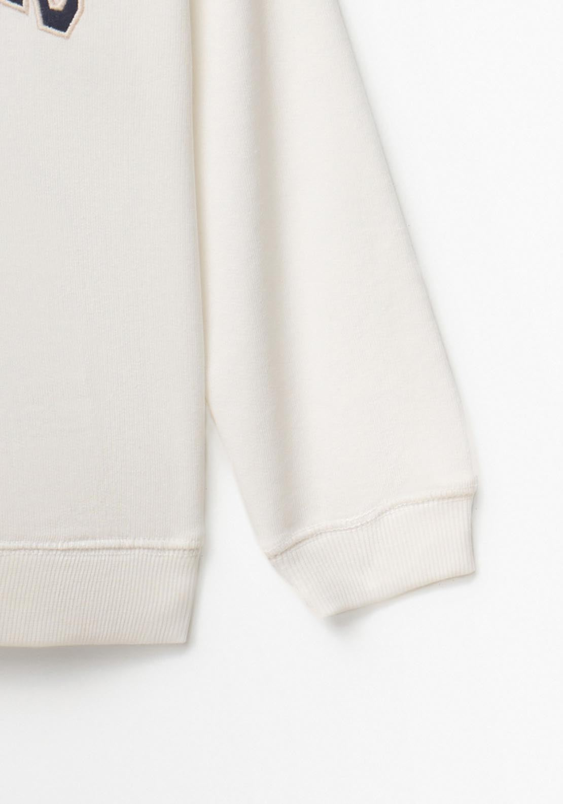 Sfera College Sweatshirt - White 5 Shaws Department Stores