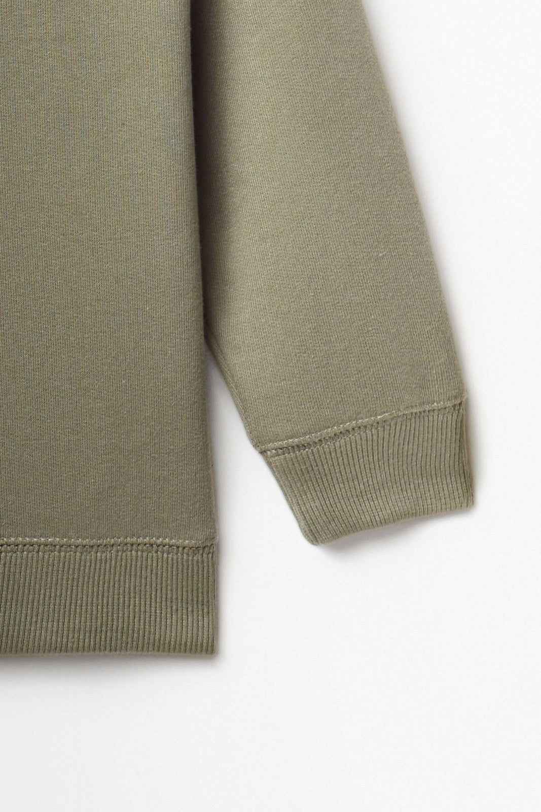 Embroidered Design Hoodie - Green
