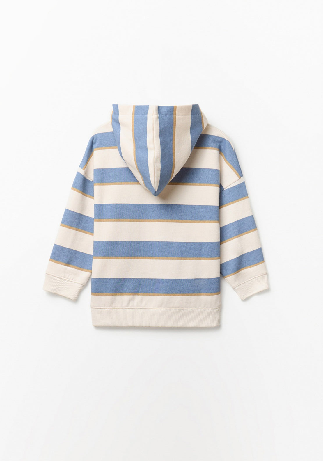 Striped Hoodie - Blue