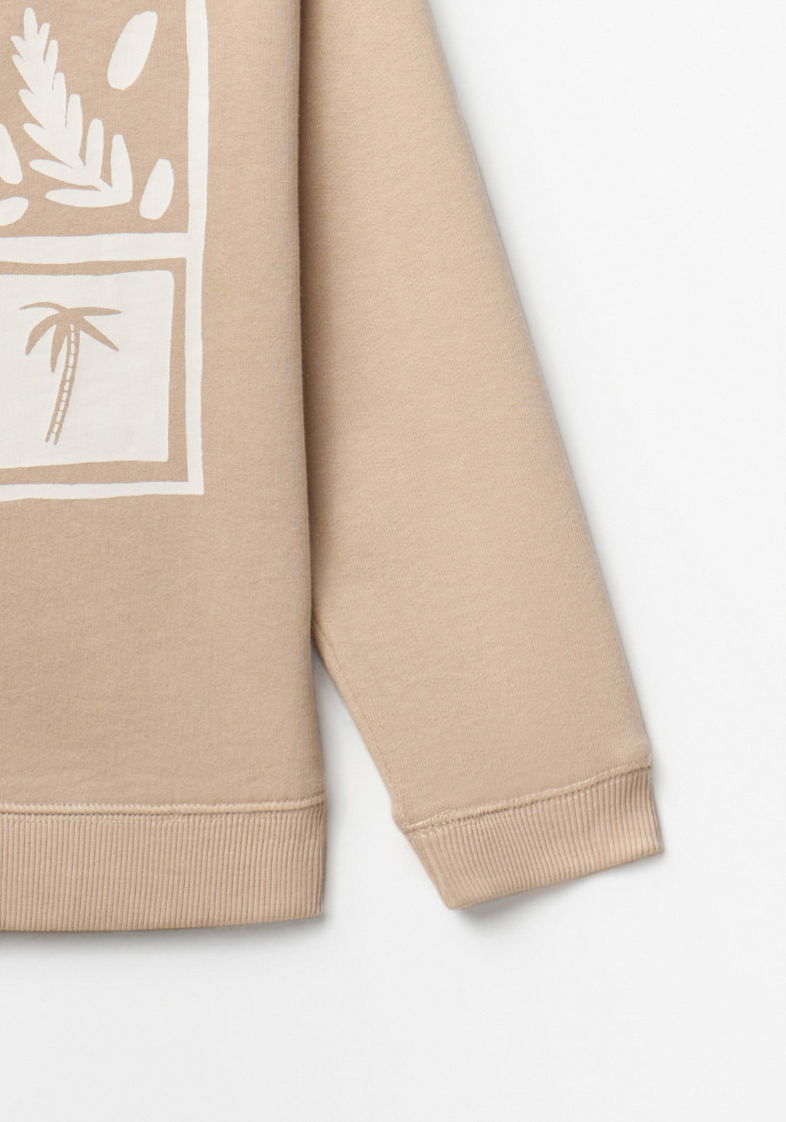 Basic Cactus Sweatshirt - Beige