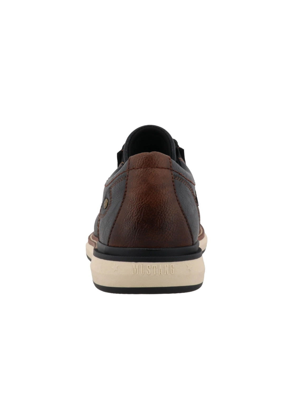 Mustang Smart Toe Cap Shoe - Black 5 Shaws Department Stores