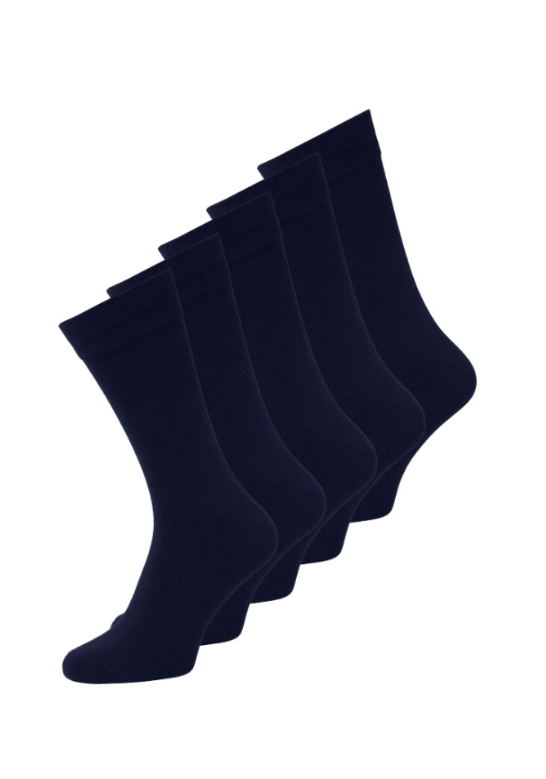 Jack &amp; Jones 5 Pack Socks - Blue 1 Shaws Department Stores