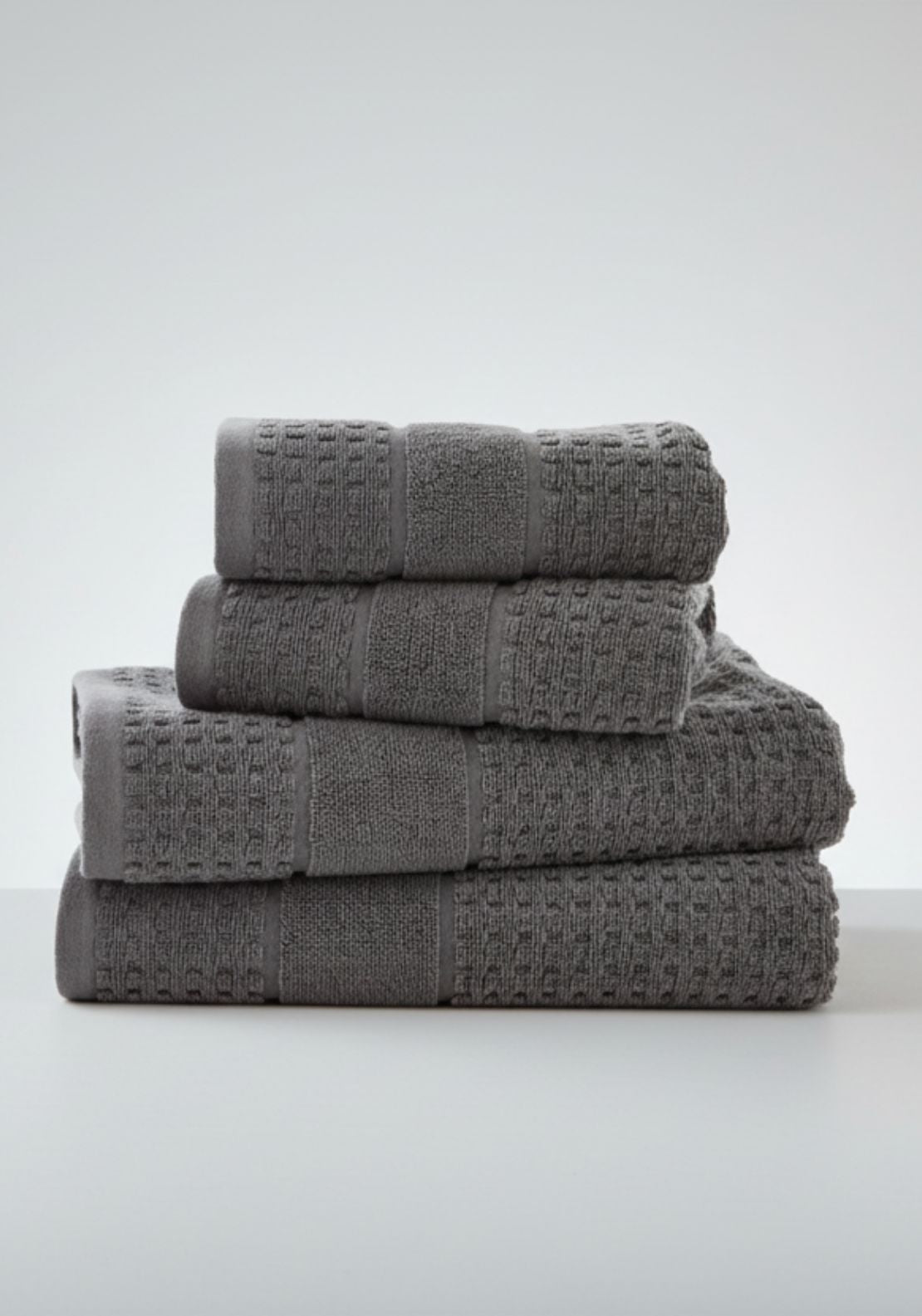 Deyongs Mosley Cotton Towel - Grey 1 Shaws Department Stores