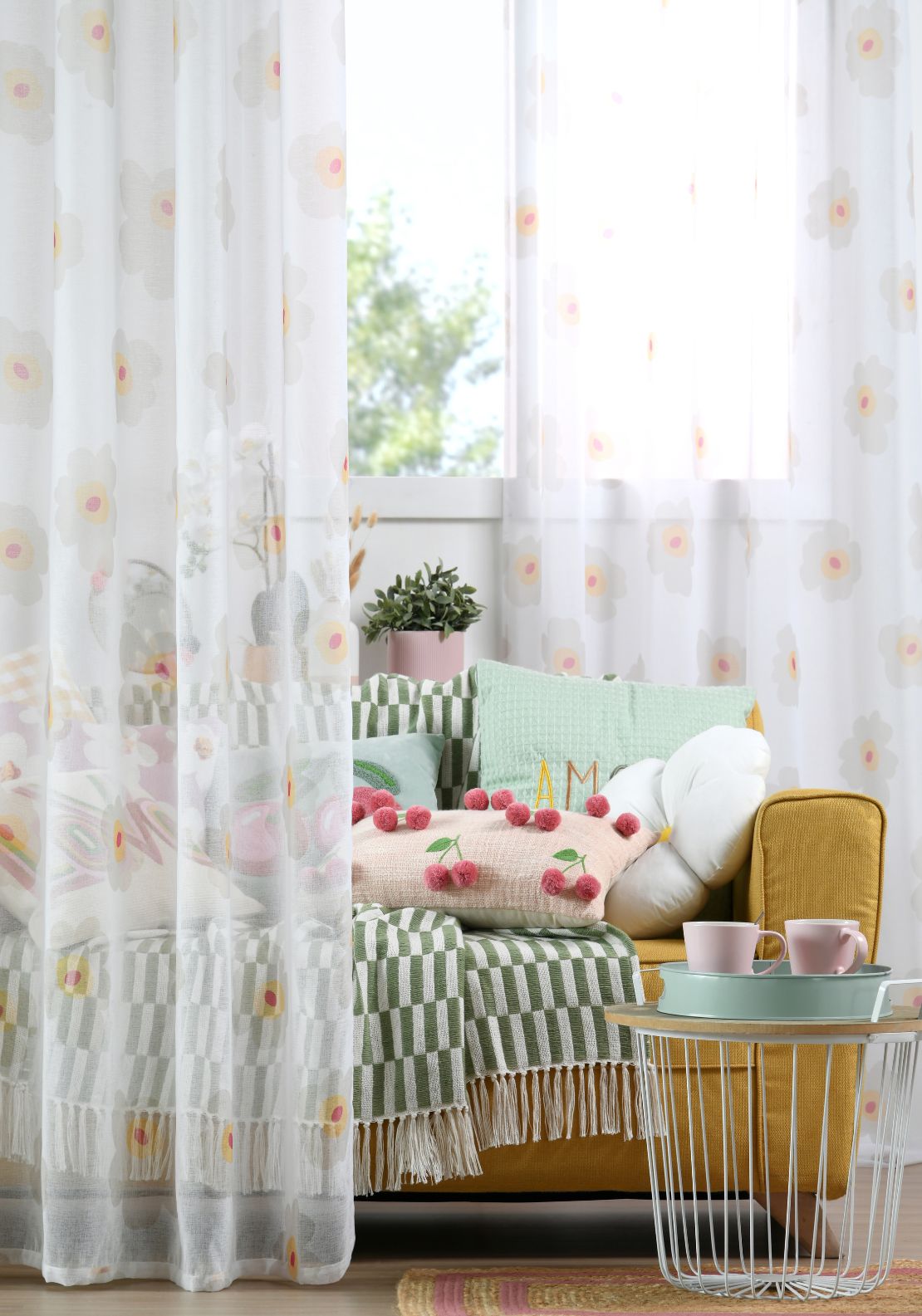 The Home Collection Sweet Love Cushion - Pink 6 Shaws Department Stores