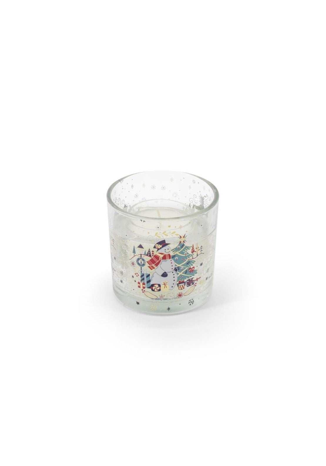 Snowman LED Light Up Candle