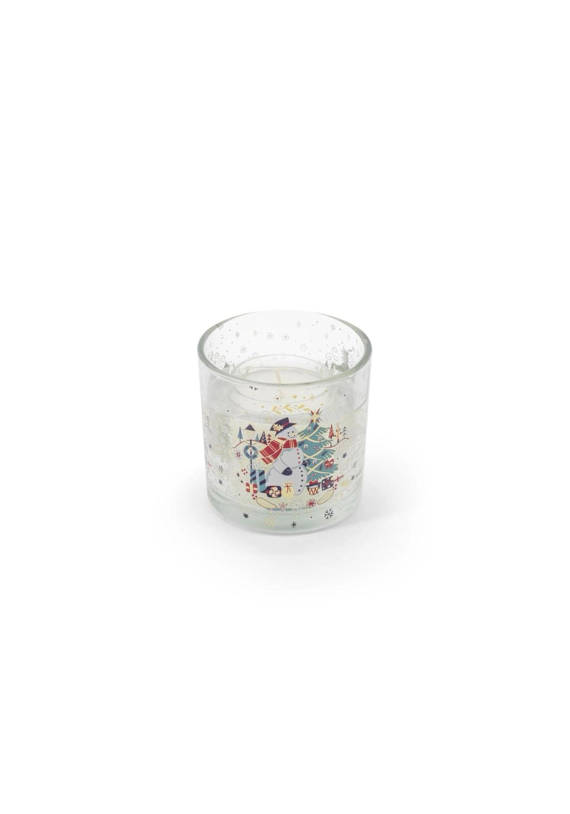 Snowman LED Light Up Candle
