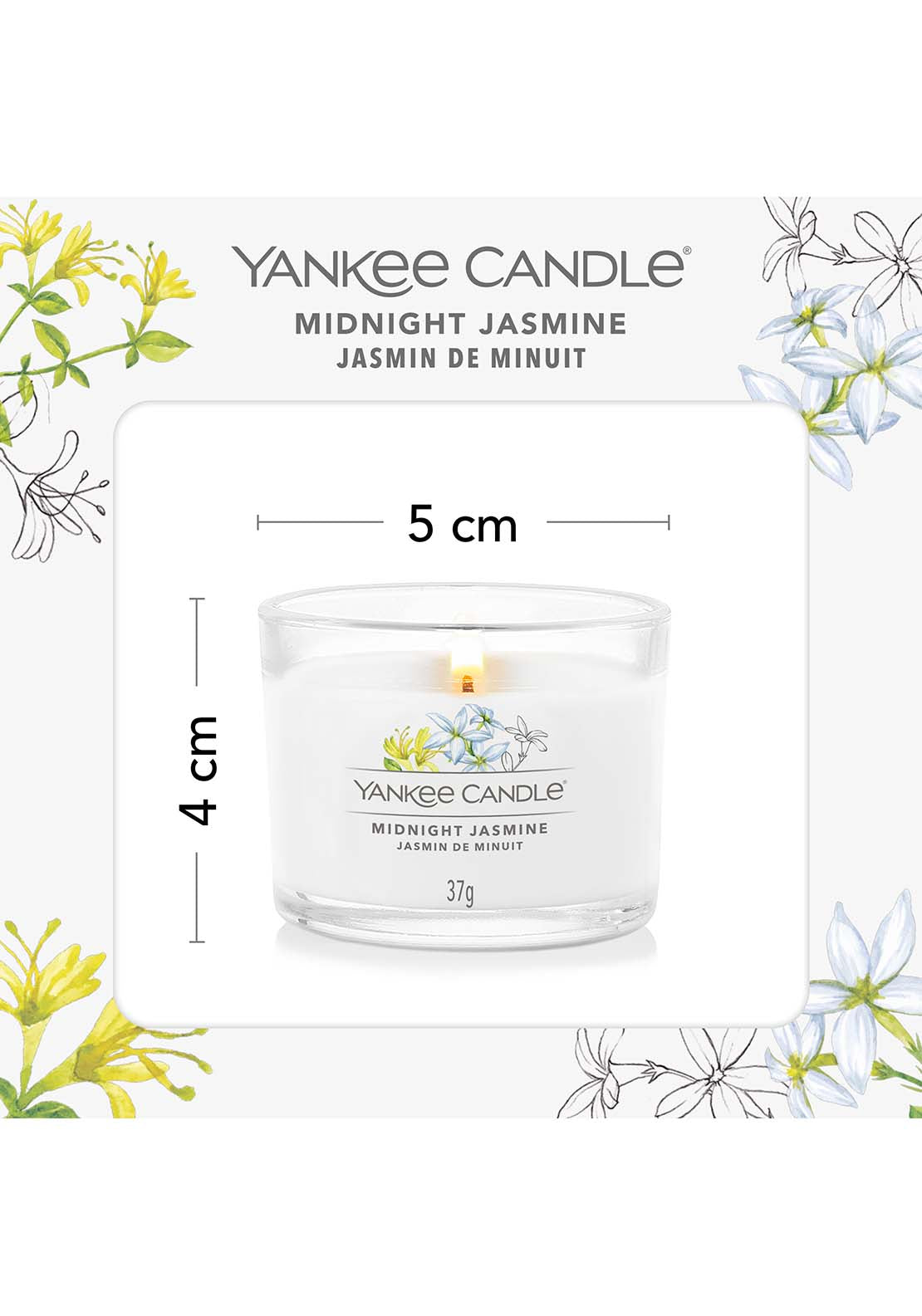Yankee Candle Yankee 3 Pack Filled Votive Midnight Jasmine 3 Shaws Department Stores