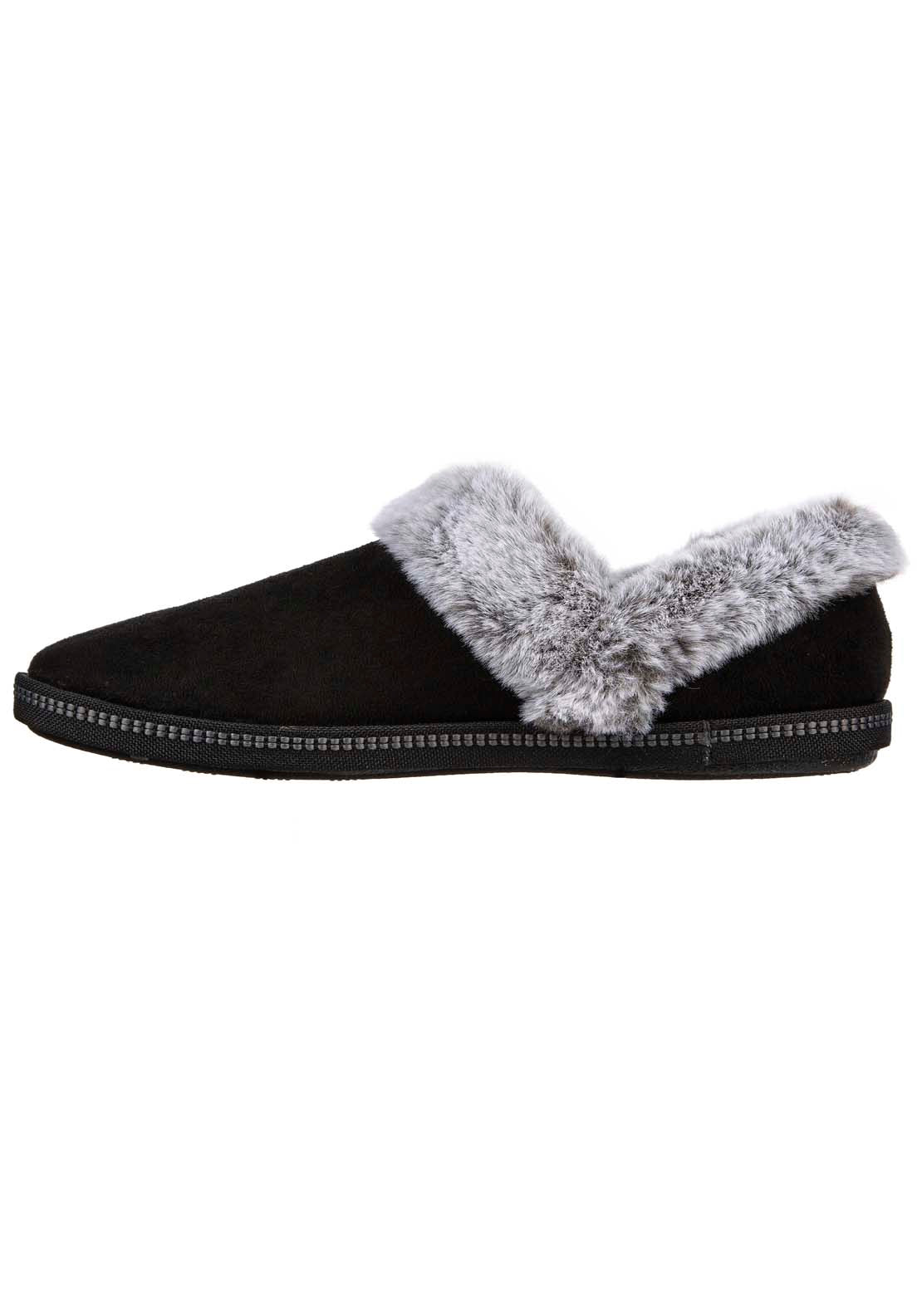 Skechers Cosy Campfire Slipper - Black 3 Shaws Department Stores