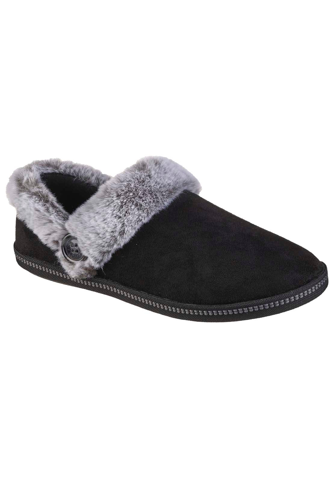 Skechers Cosy Campfire Slipper - Black 1 Shaws Department Stores