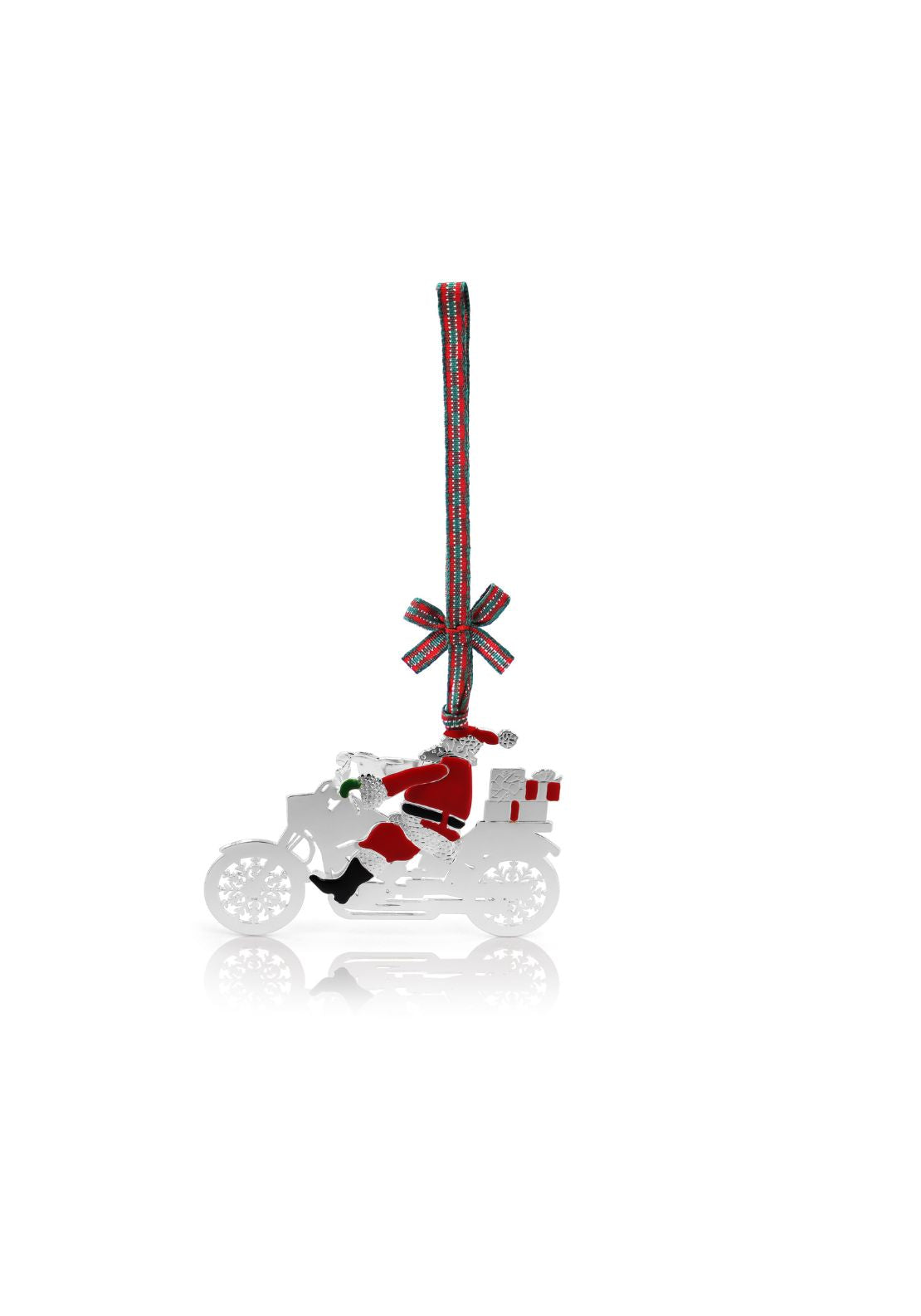 Tipperary Crystal Motorbike Santa Decoration 1 Shaws Department Stores