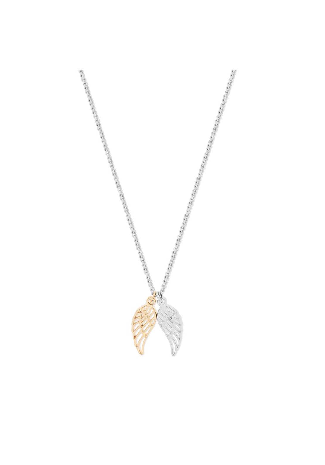 Tipperary Jewellery Angel Wings Pendant - Rose Gold 1 Shaws Department Stores