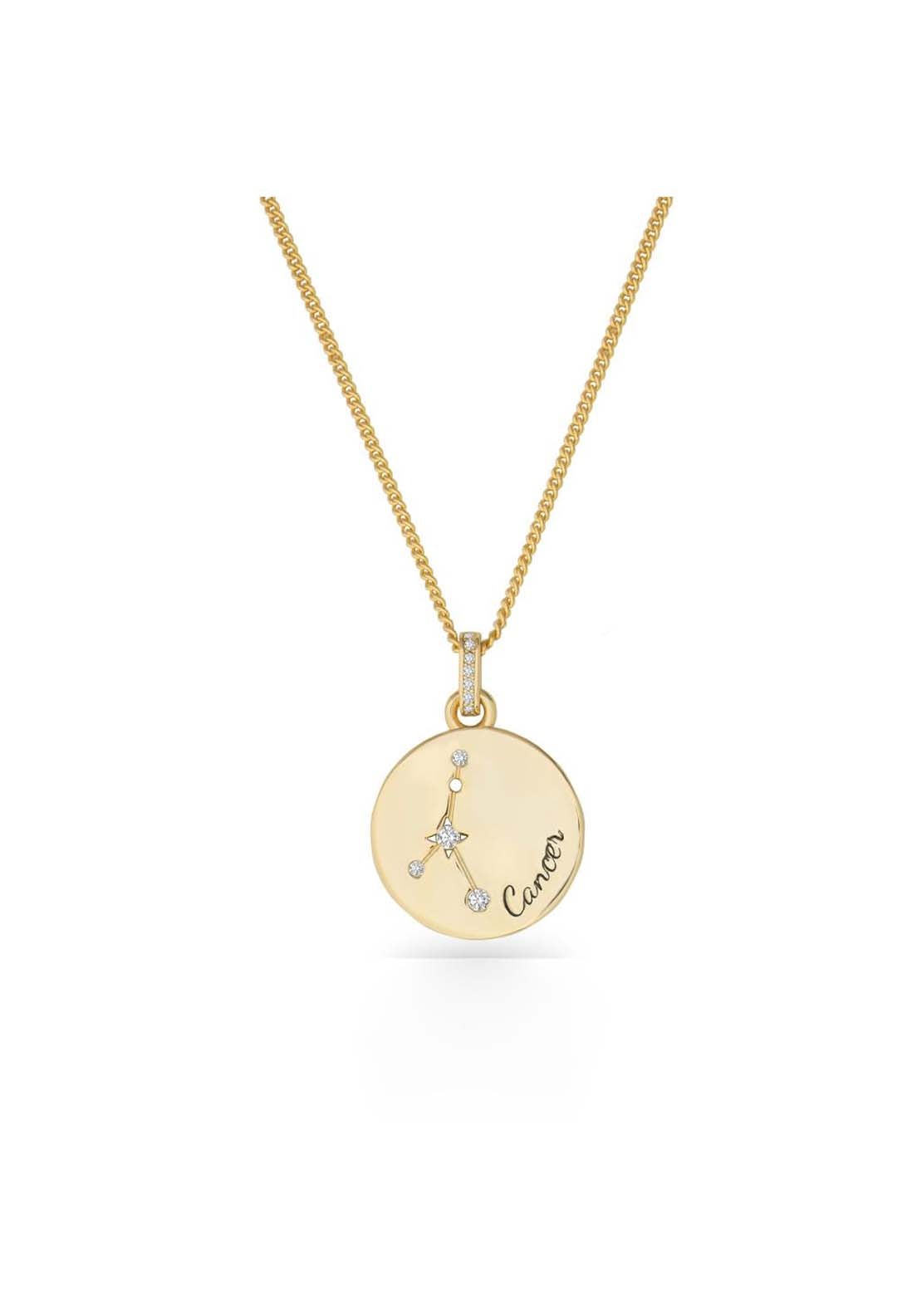 Tipperary Jewellery Pendant Cancer - Rose Gold 1 Shaws Department Stores