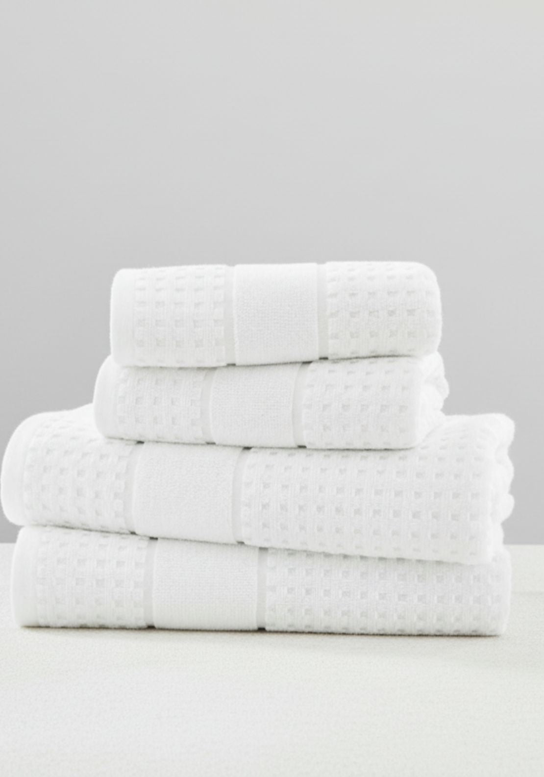 Deyongs Mosley Cotton Towel - White 1 Shaws Department Stores