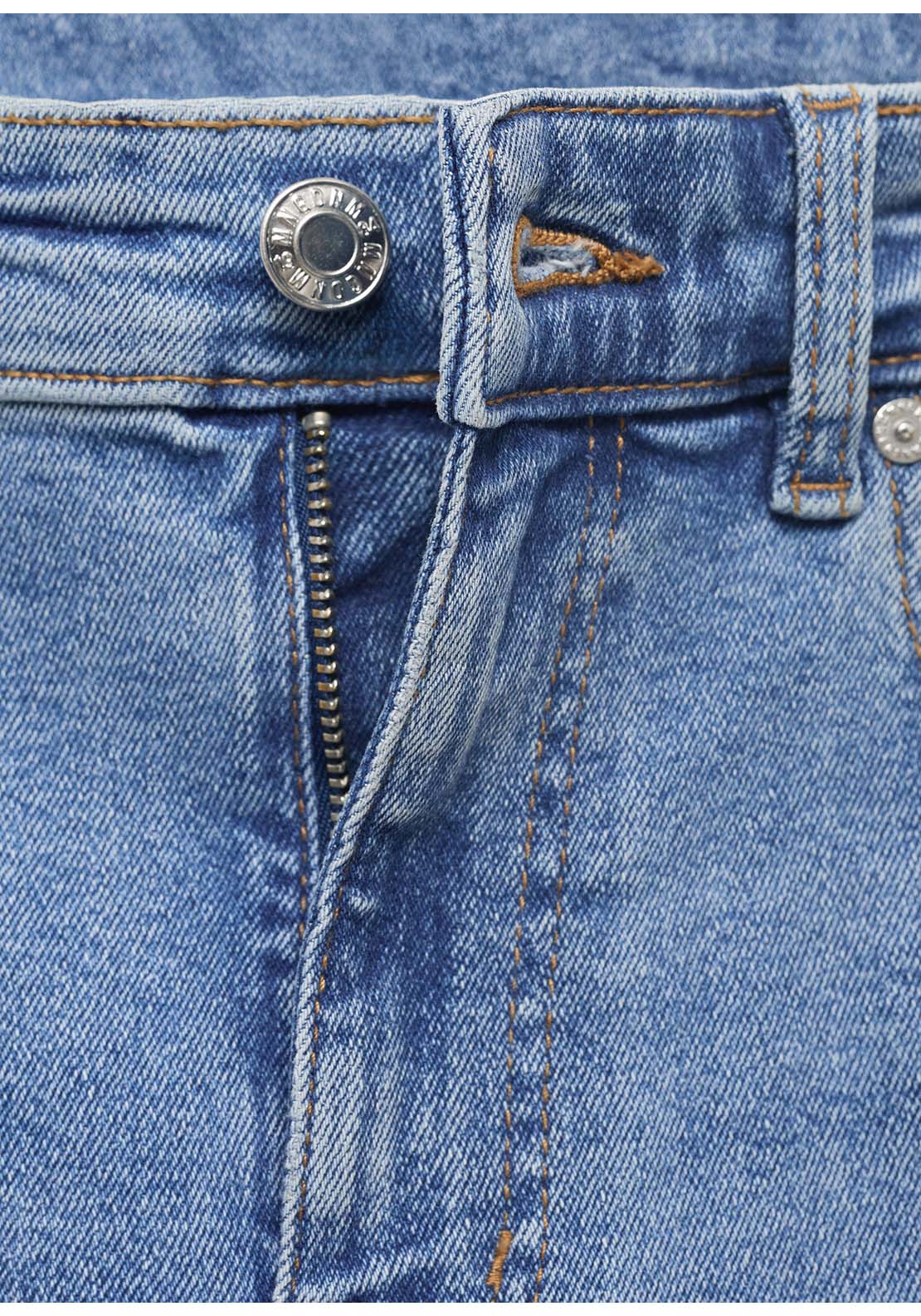 Sienna Flared Cropped Jeans - Blue