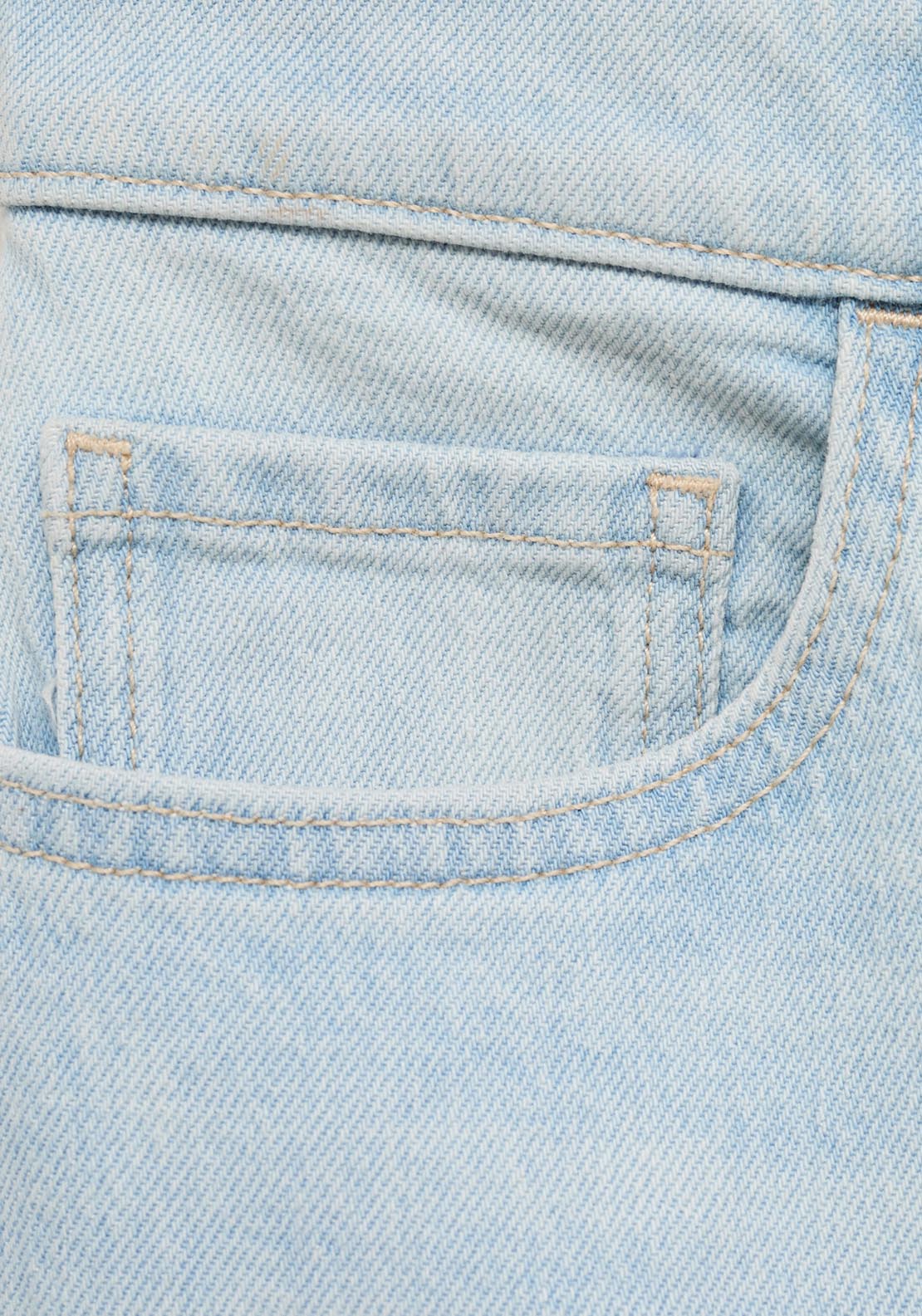 Mango New Mom Jeans - Open Blue 3 Shaws Department Stores