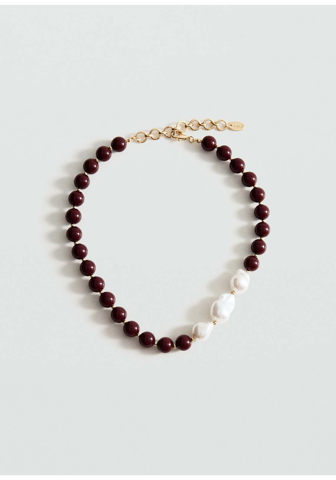 Mango Necklace Lada - Red 1 Shaws Department Stores