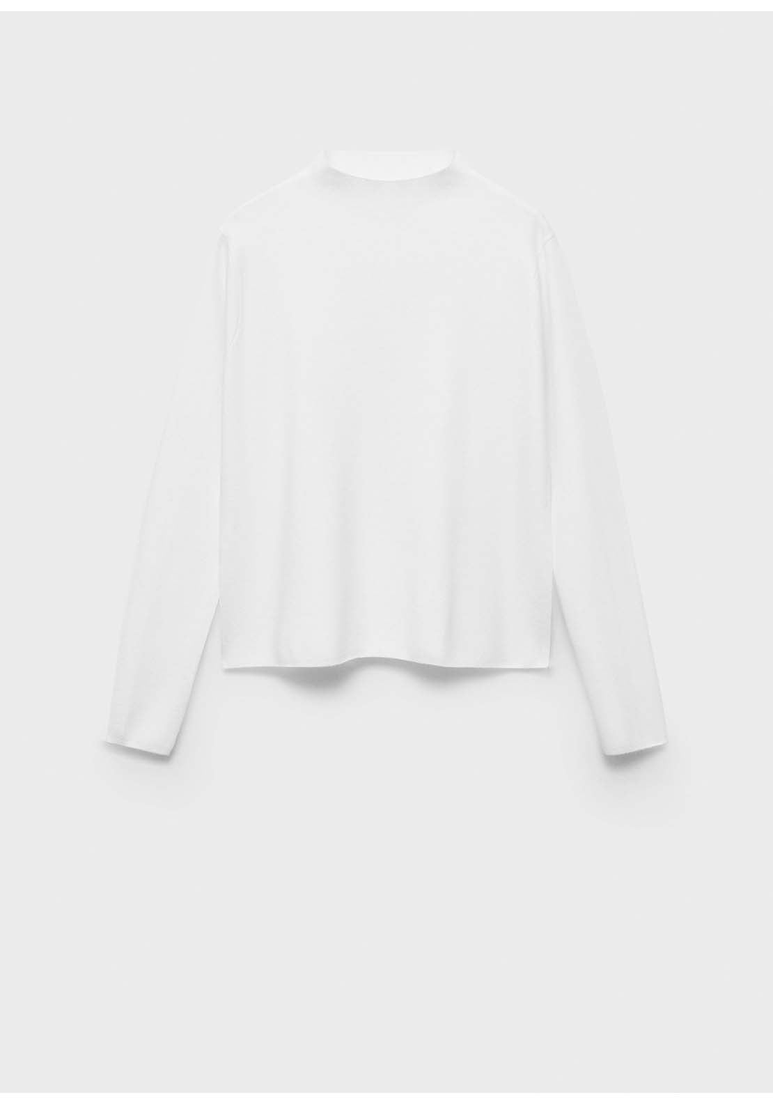 Mango Sweater Chimney - Beige 6 Shaws Department Stores