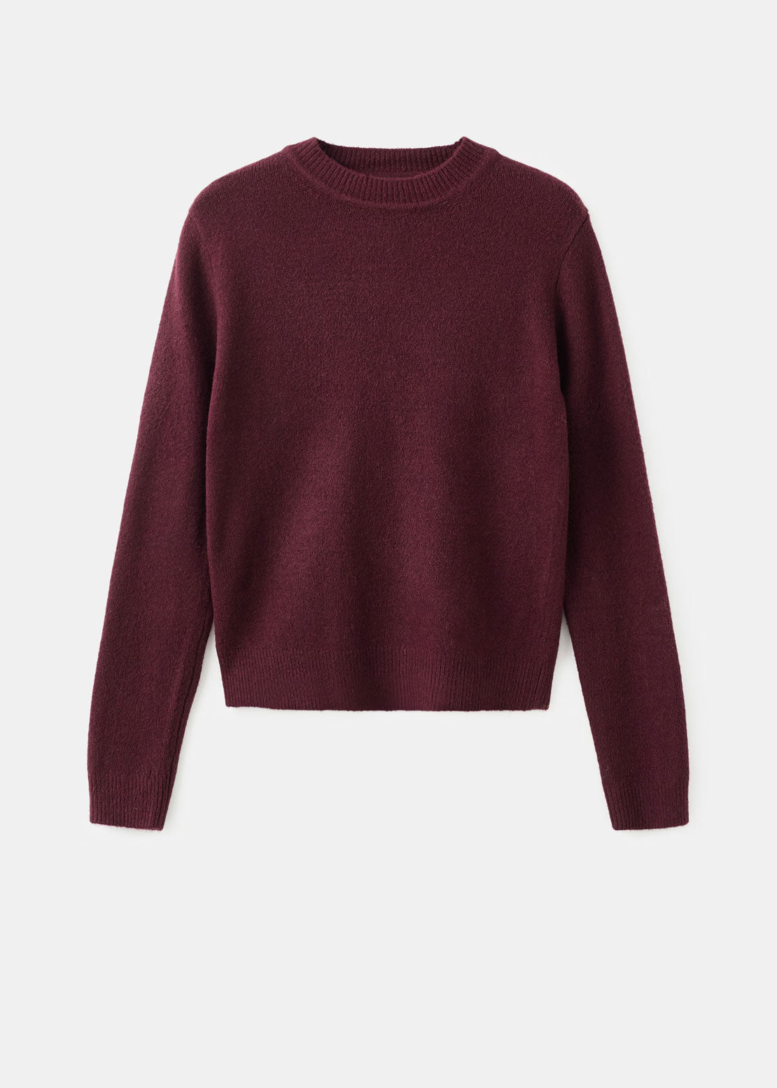 Medium Knit Sweater - Burgundy