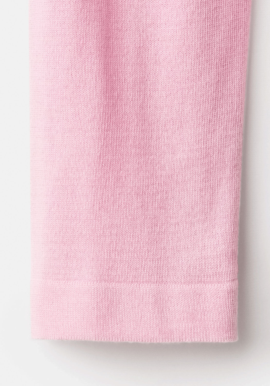 Polo Neck Sweater - Pink
