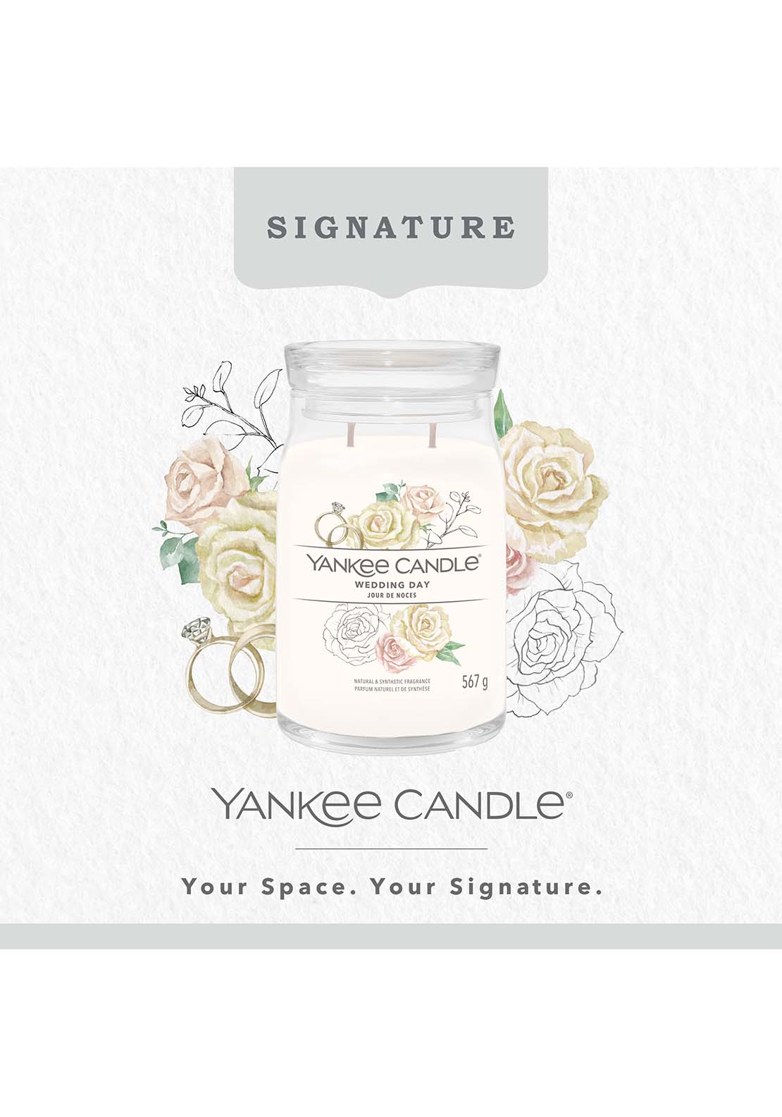 Yankee Candle Yankee Large Jar Wedding Day 2 Shaws Department Stores