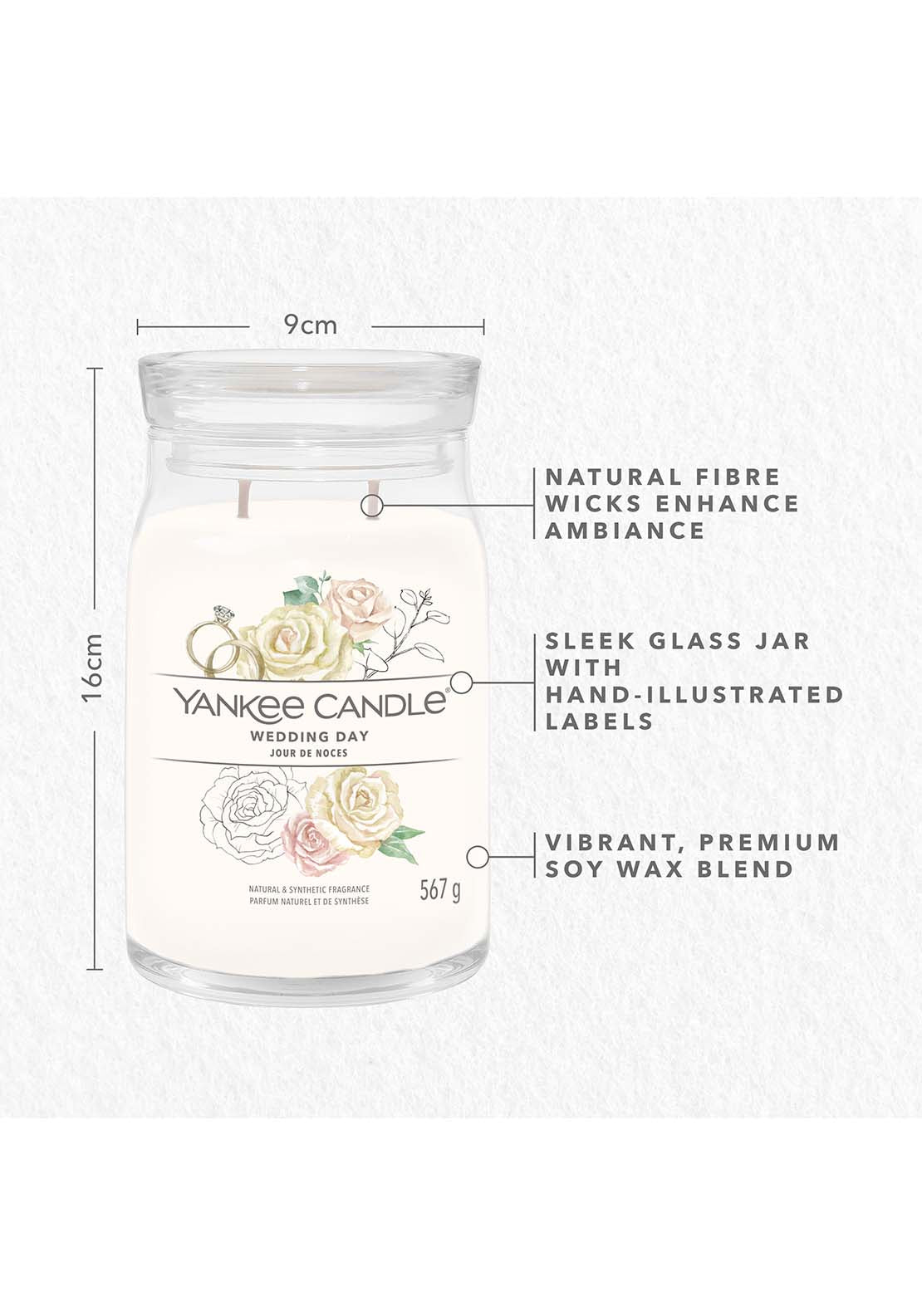 Yankee Candle Yankee Large Jar Wedding Day 4 Shaws Department Stores