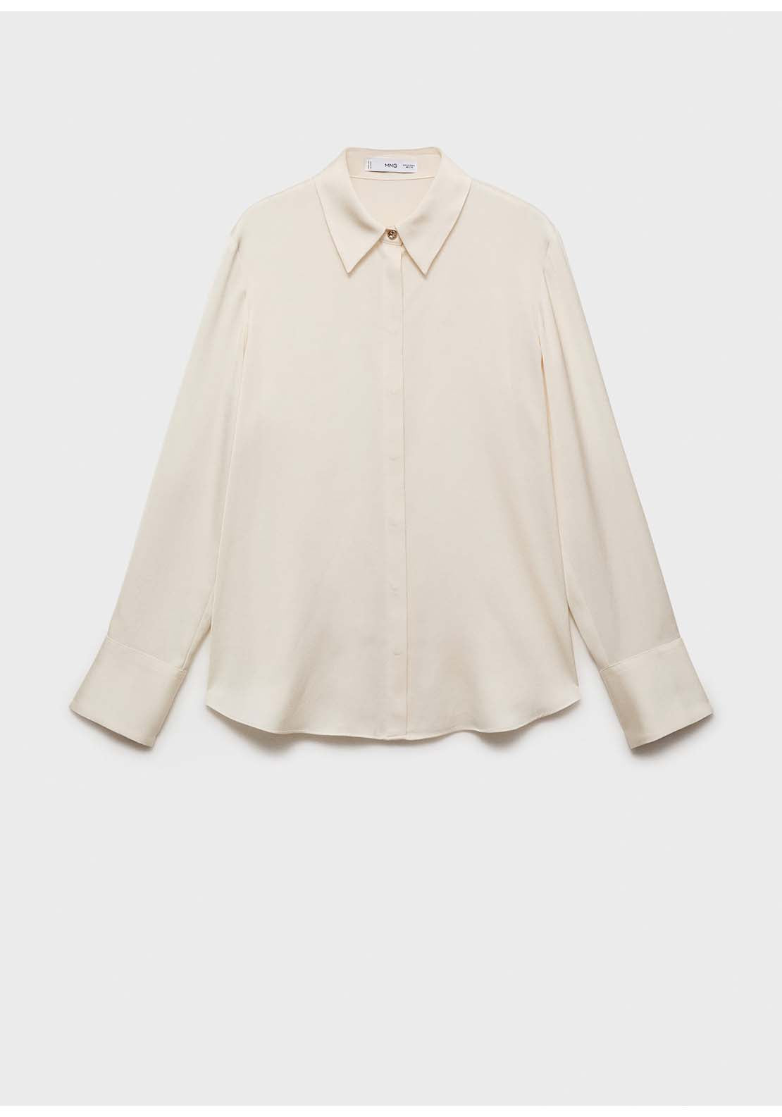 Mango Shirt Ideale - Beige 5 Shaws Department Stores