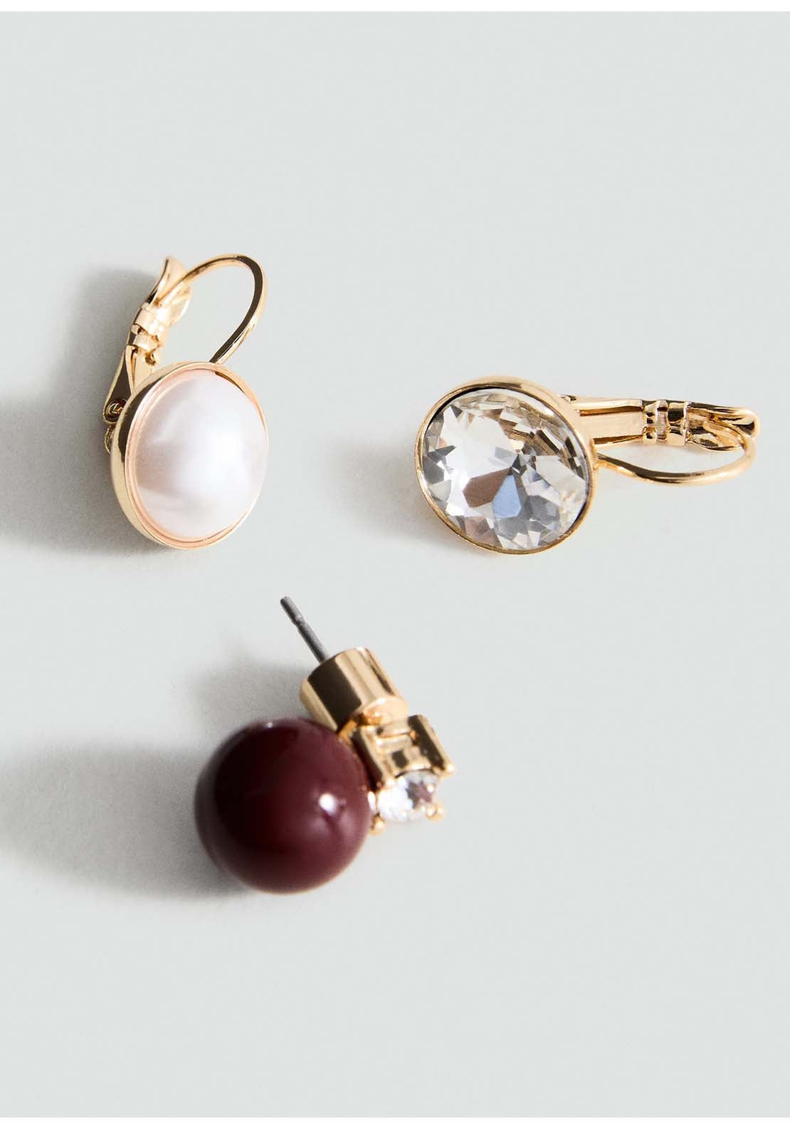 Mango Earrings Lujan - Gold 2 Shaws Department Stores